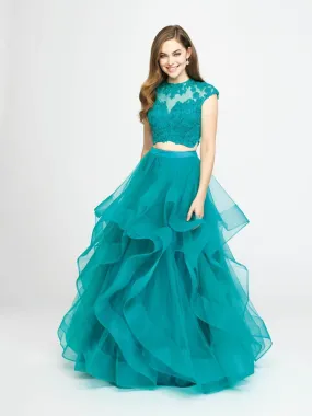 19-169 Prom Dress Teal