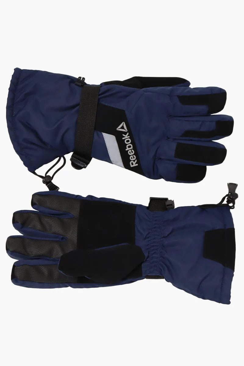 Reebok Touch Screen Ski Gloves - Navy
