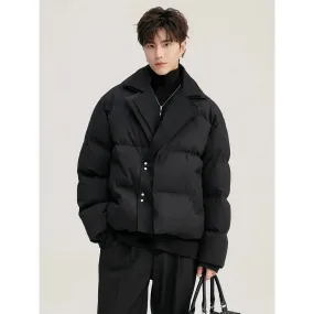 Two-piece Suit Collar Down Jacket
