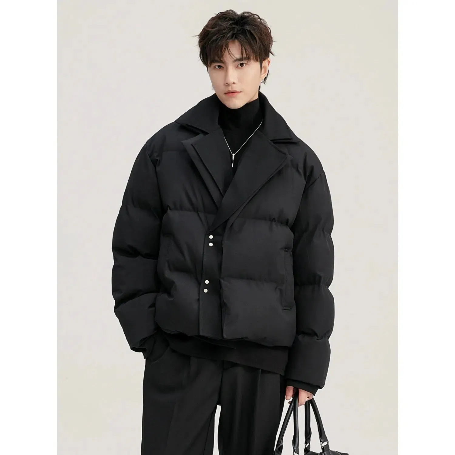 Two-piece Suit Collar Down Jacket